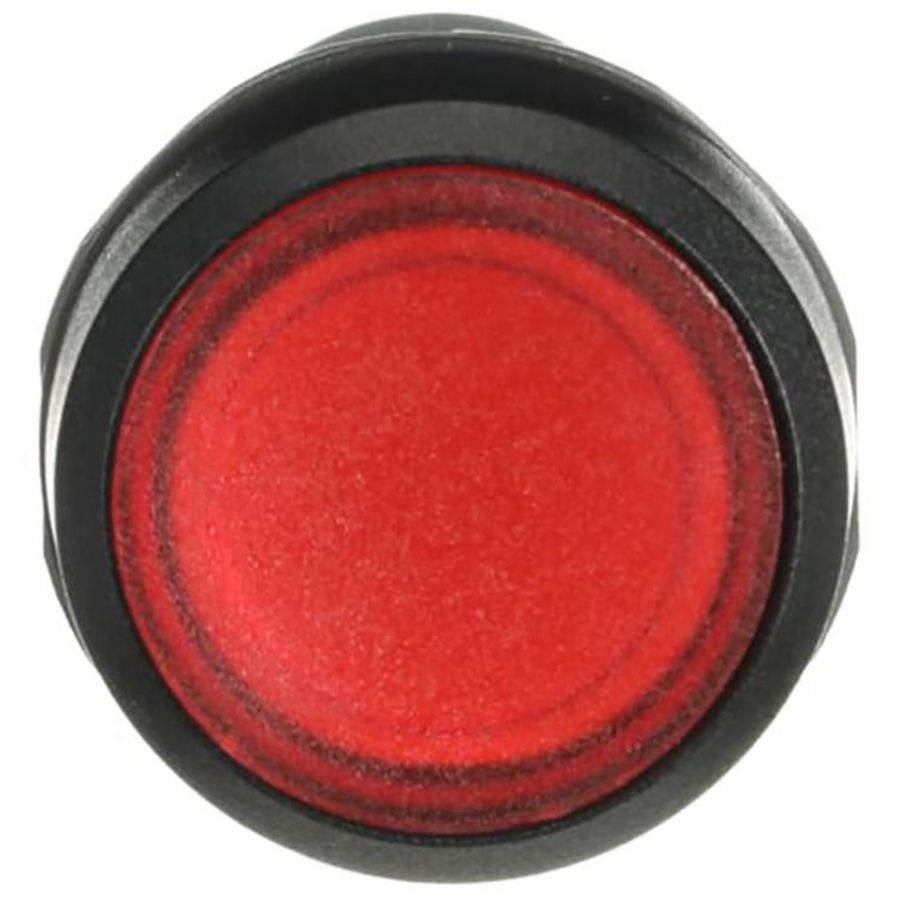 Verlichte drukknop Rood met 1NO 24VAC/DC
