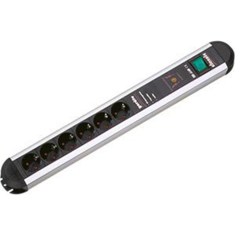 Primo 6x 230V RA + schakelaar + oversp.beveiliging