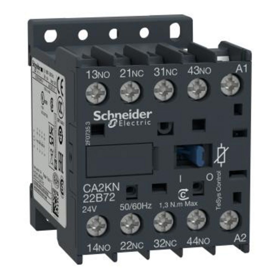 Hulpcontactor 2M+2V AC-3<=690V Stuurspanning 110V AC K