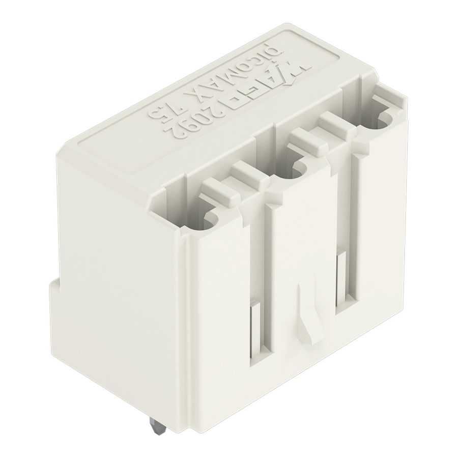 THT FE steker recht Rastermaat 7,5 mm 2092-3303 VVE=100