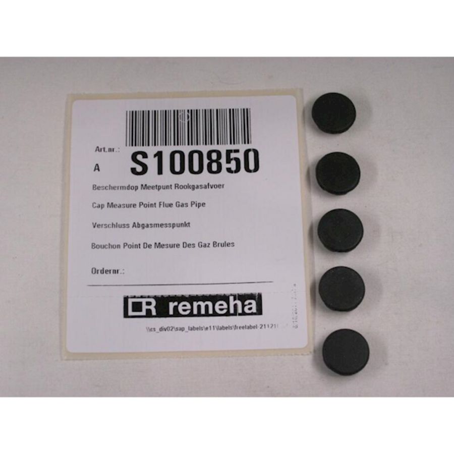 Set a 5st. Beschermdop meetpunt rookgas Calenta(Ace)