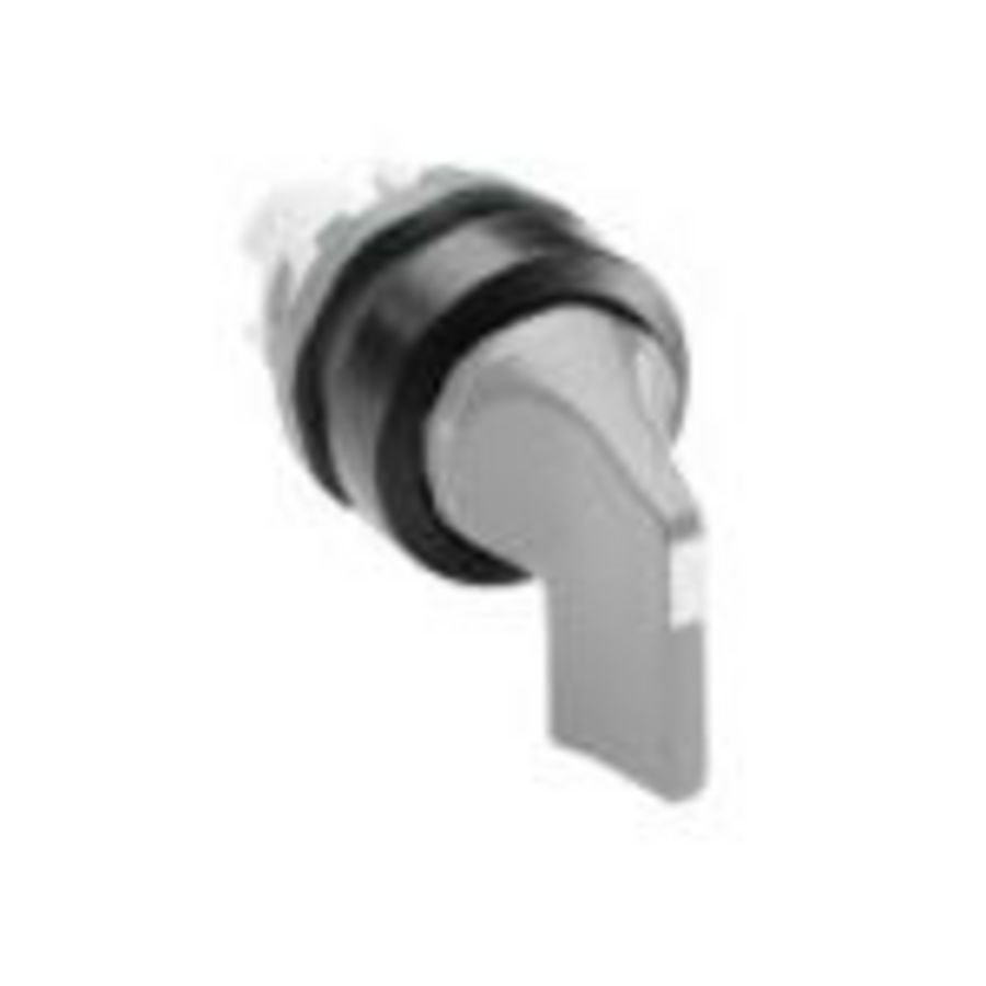 Keuzeschakelaar lange hendel 3 standen grijs