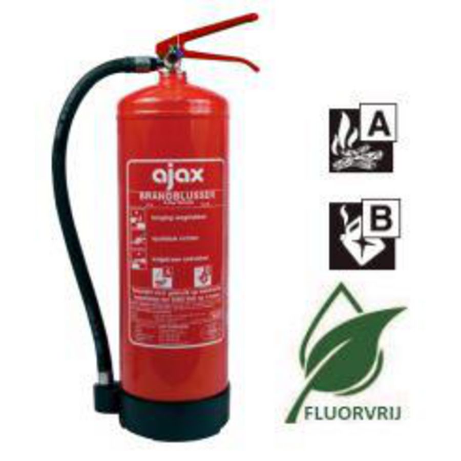 Schuimblusser SP6En 6ltr. PFAS-vrij permanente druk