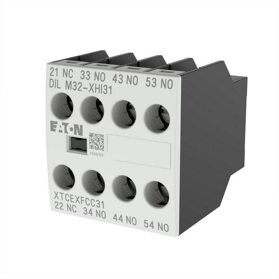Magneetschakelaar hulpcontactblok DILM32-XHI31 3m 1v VVE=5