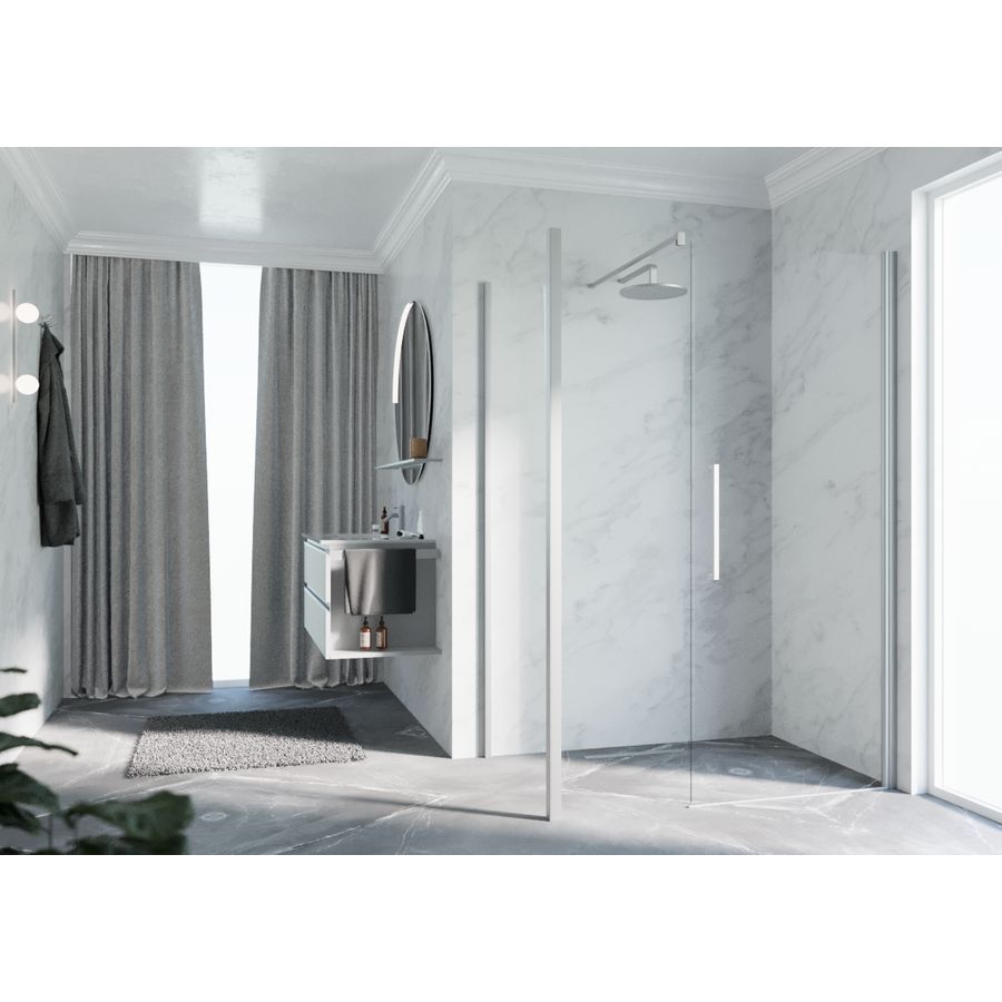 Draaideur Y2GFL 1670-1710x2000mm matchroom helder