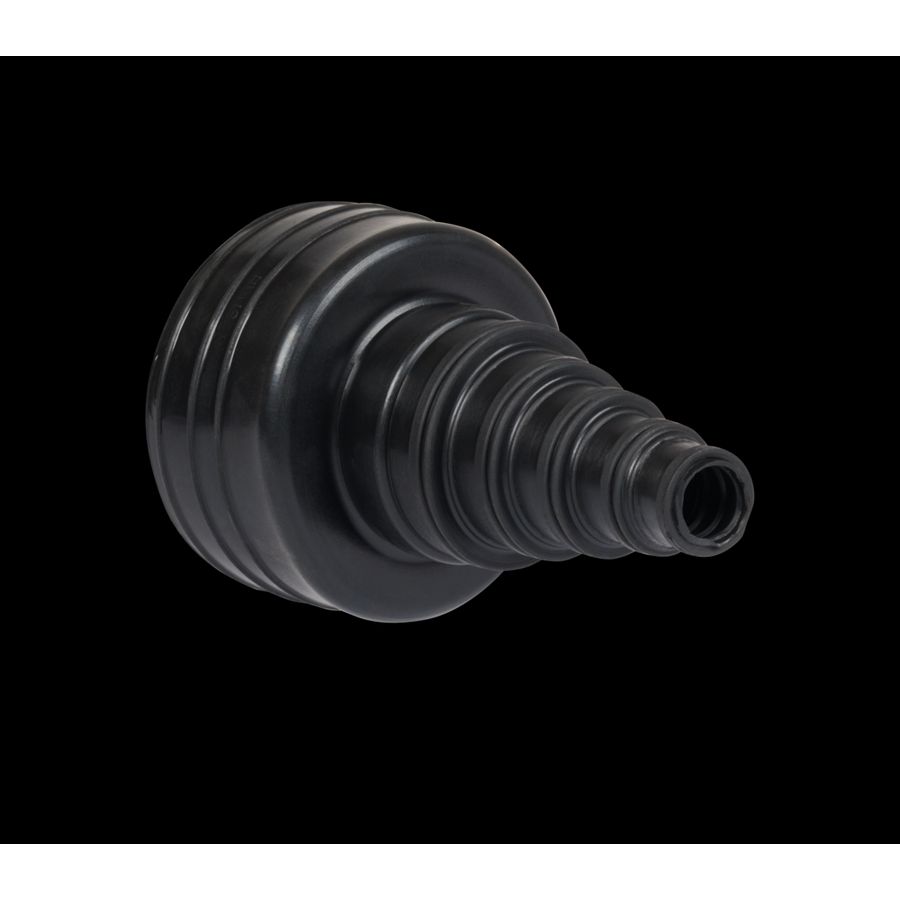 Eindkap FLEXALEN rubber enkel tbv FLEXALEN voorgeiso. buis uitw. Ø90mm uitloop 20-50mm