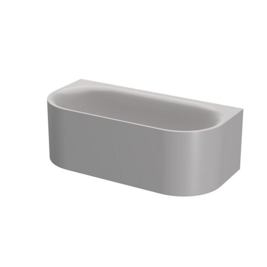 Bad BetteLux Oval I Silhouette 1700×800mm Flanell