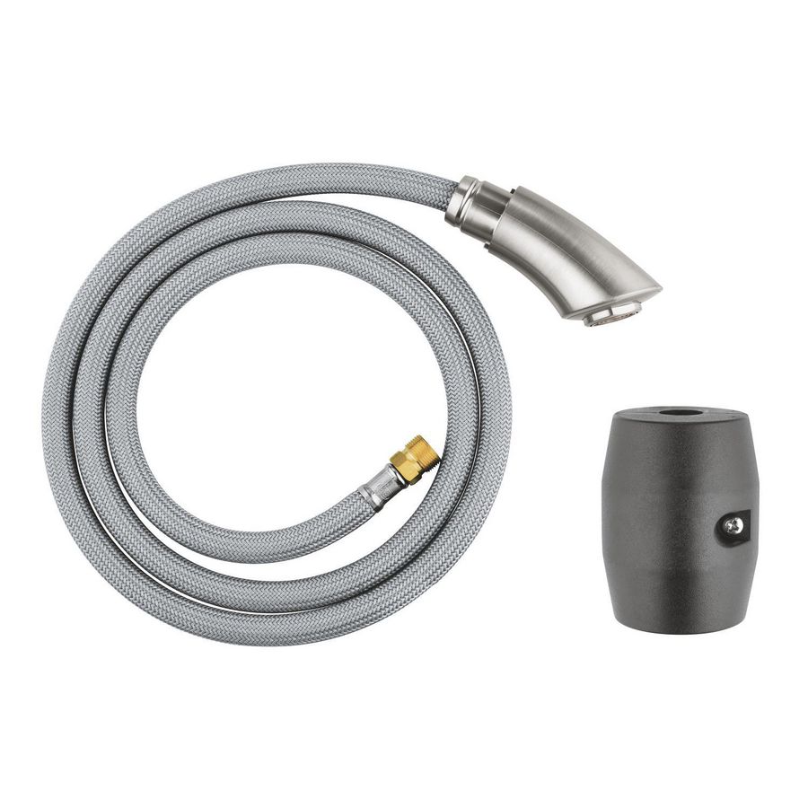 Uittrekbare mousseur m15x1 v. k4 keukenmengkraan supersteel (rvs look)