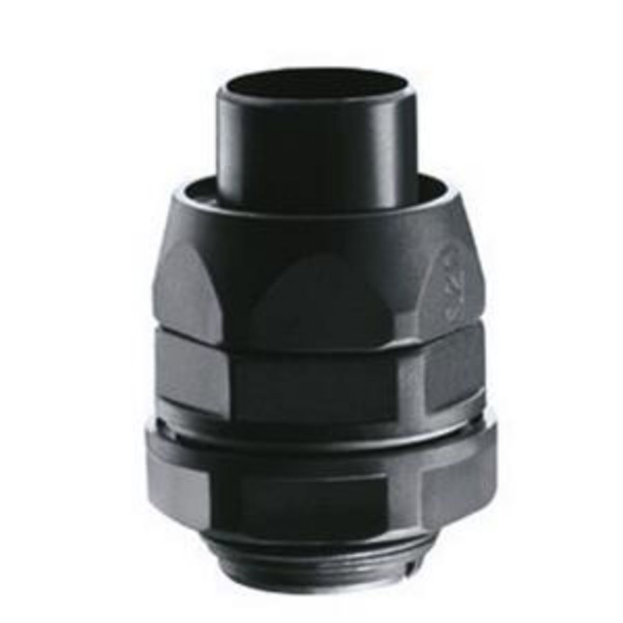 RD/10GN CONNECTOR GAS IP54 ZWART VVE=20