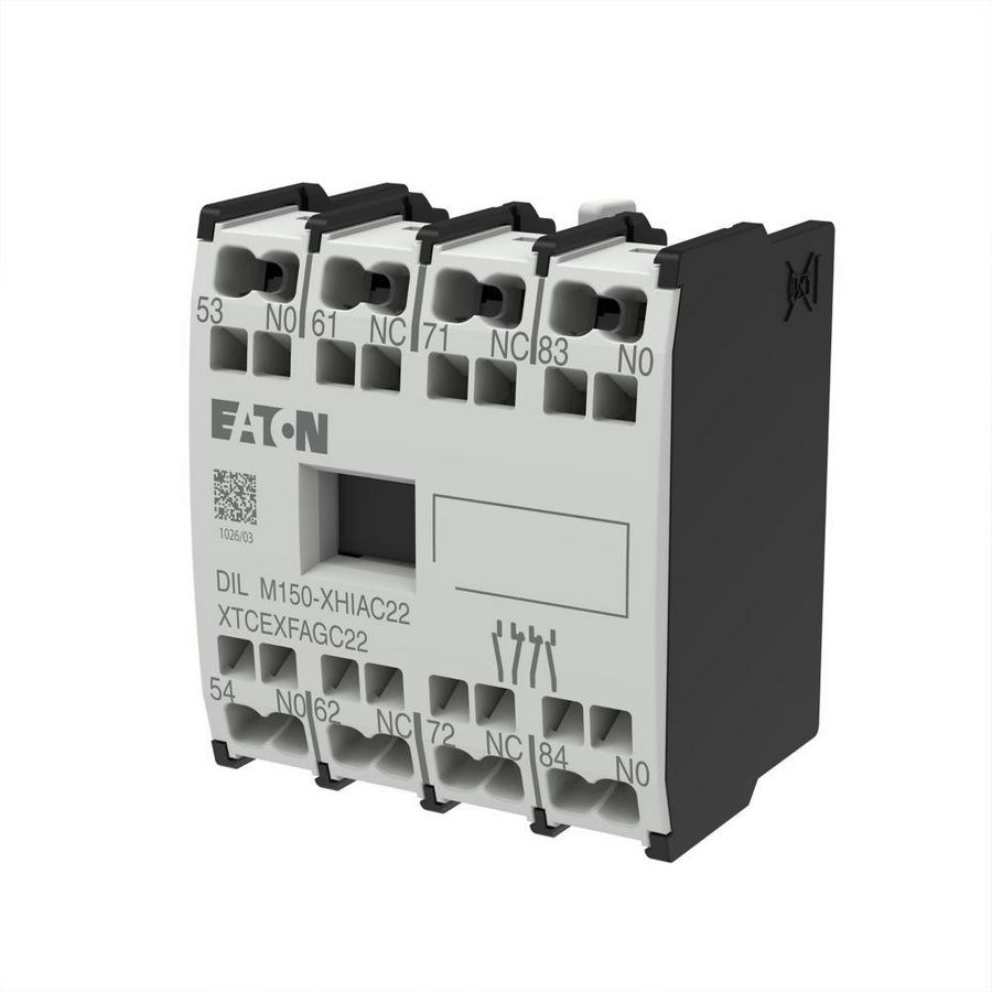 Hulpcontactblok DILM40..170 DILMP63..200 hulpc. 2m 2v