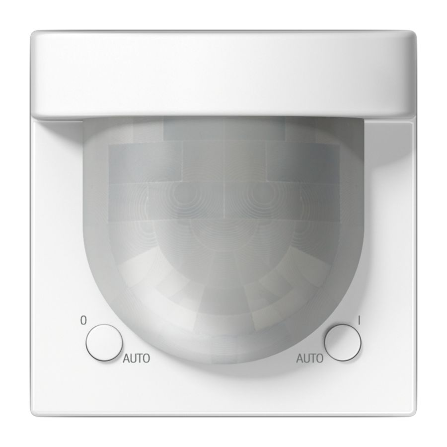 Sensorafdekking standaard 2,20M LS alpinwit KNX