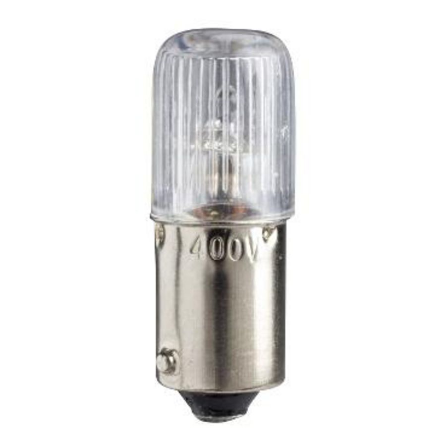 Neon lamp BA9S 120V 2,6W Kleurloos VVE=10