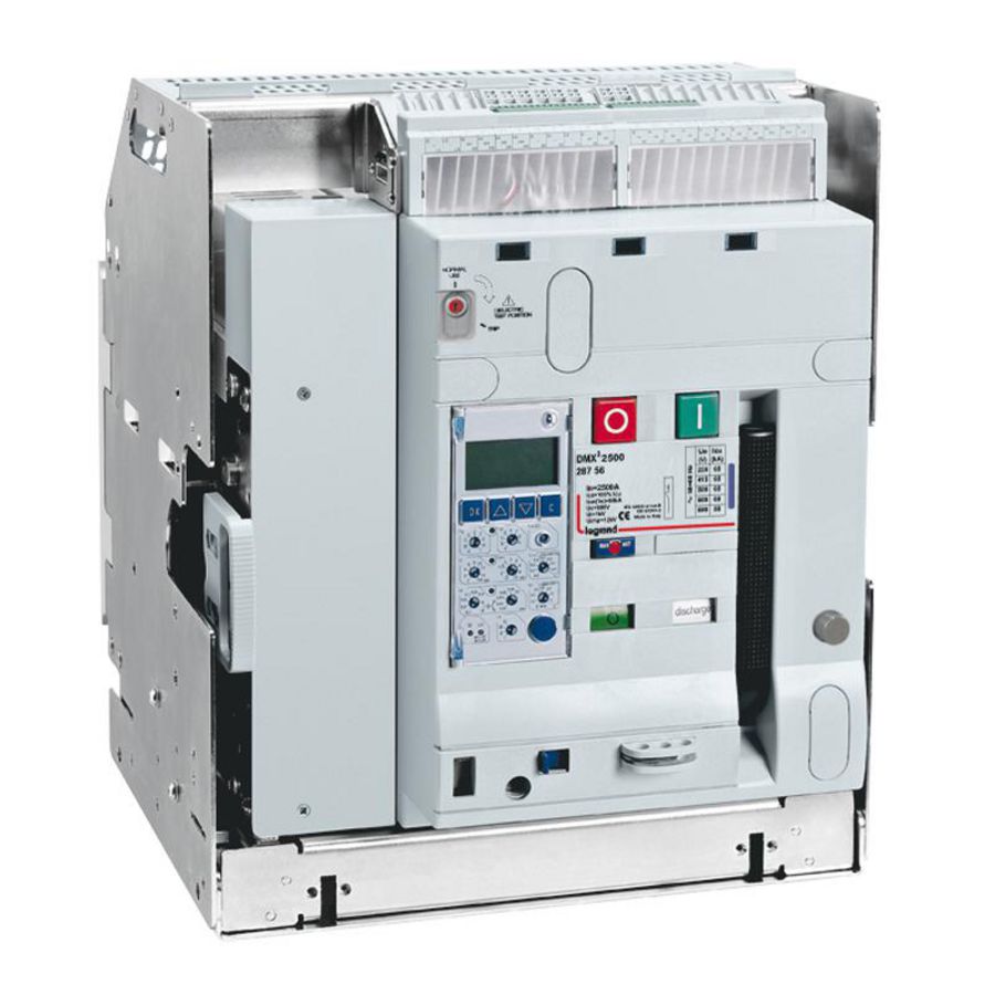 Vermogensautomaat H2500 3-polig 2500A 65kA uitrijdbaar DMX3