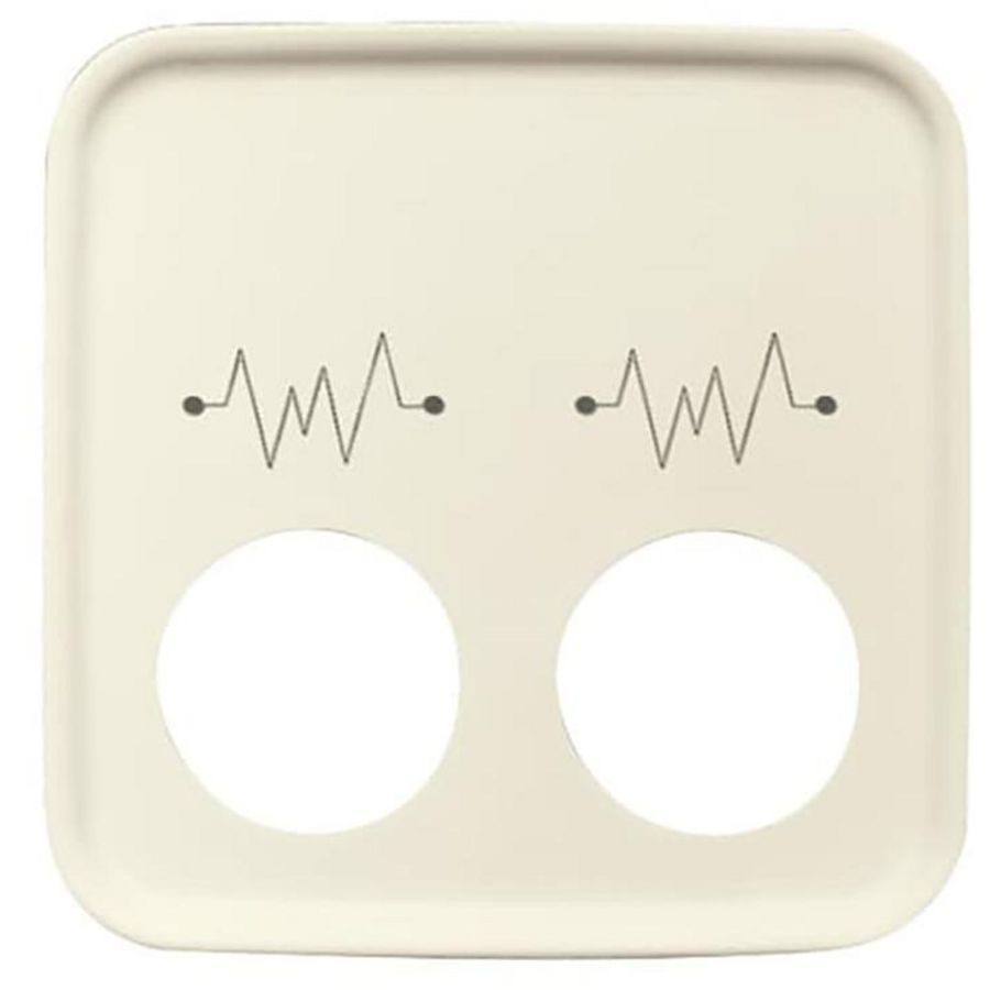 Centraalplaat voor Ackermann 73020G/21G SI creme