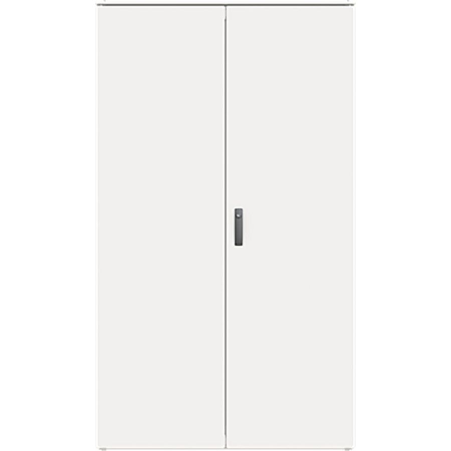 Kast v.v deur-achterwand-dakplaat, 4PW/12GU/D6 RAL7035