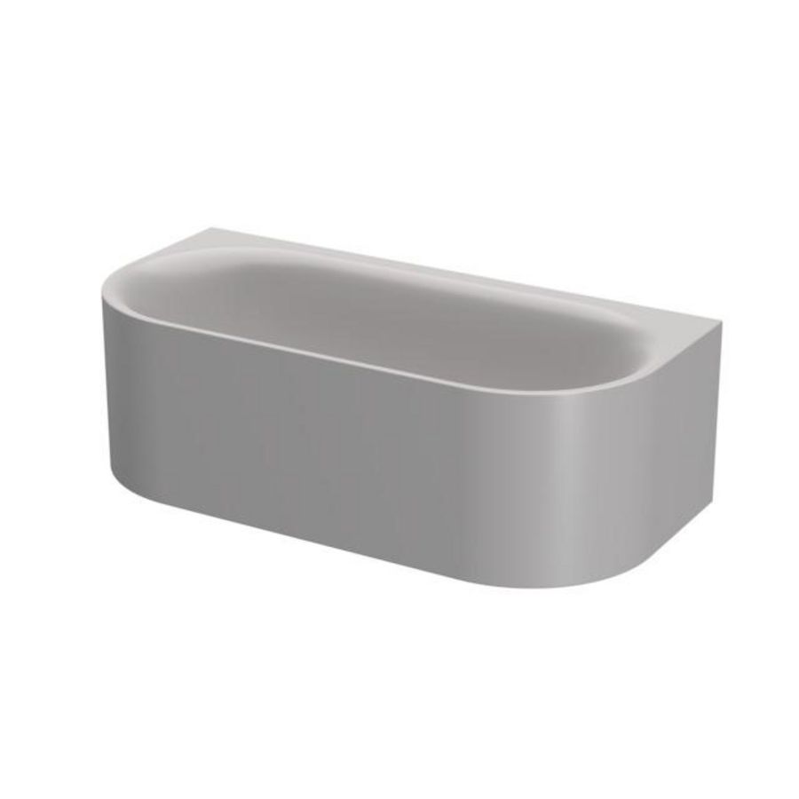 Bad BetteLux Oval I Silhouette 1800×850mm Flanell