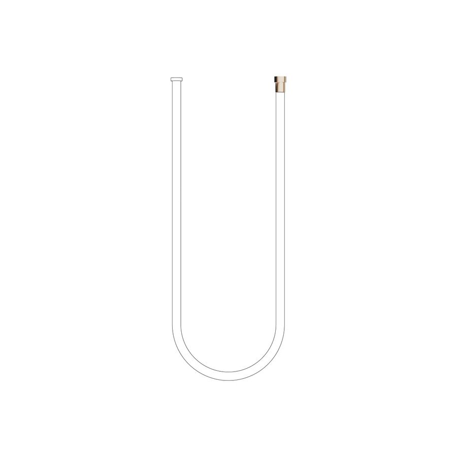 WATER TUBE Kneipp-slang wit 2000mm-LG gebor