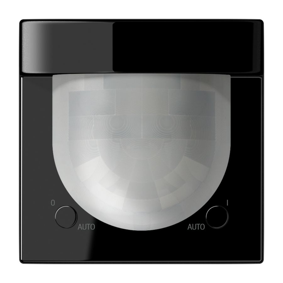 Sensorafdekking standaard 2,20M LS zwart KNX