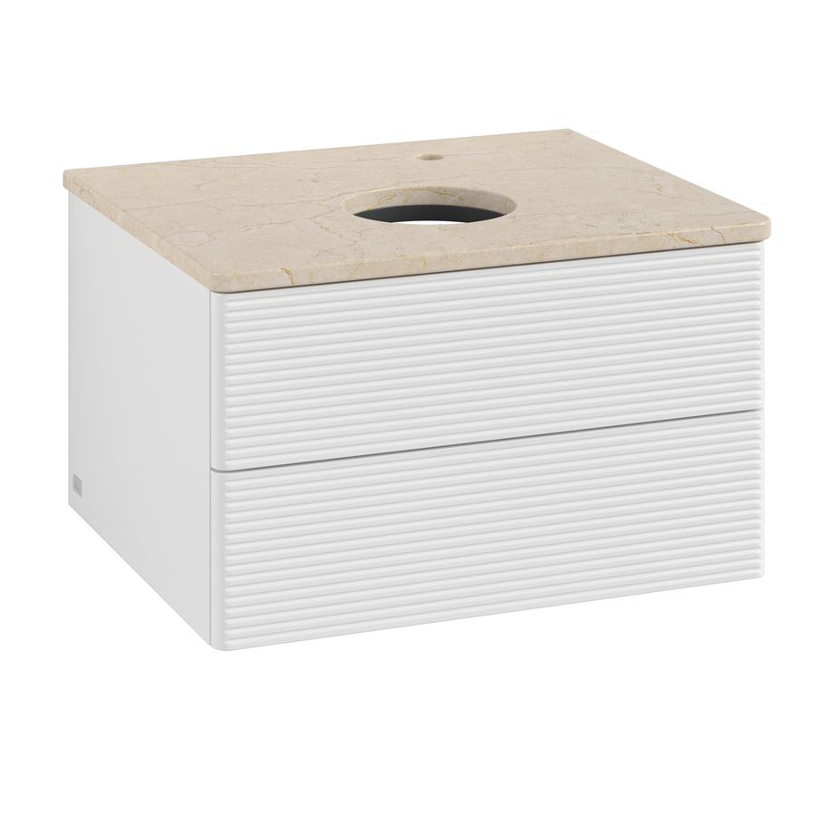 Wastafelonderkast Antao 600x360x500mm G.White.L K18153GF