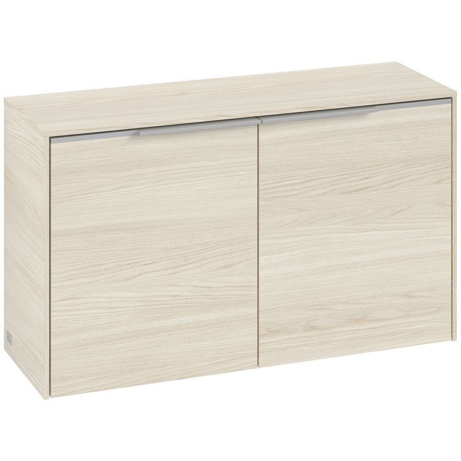 Sideboard SUBWAY 3.0 728x423x256mm White Oak C60000AA greep alu. glans