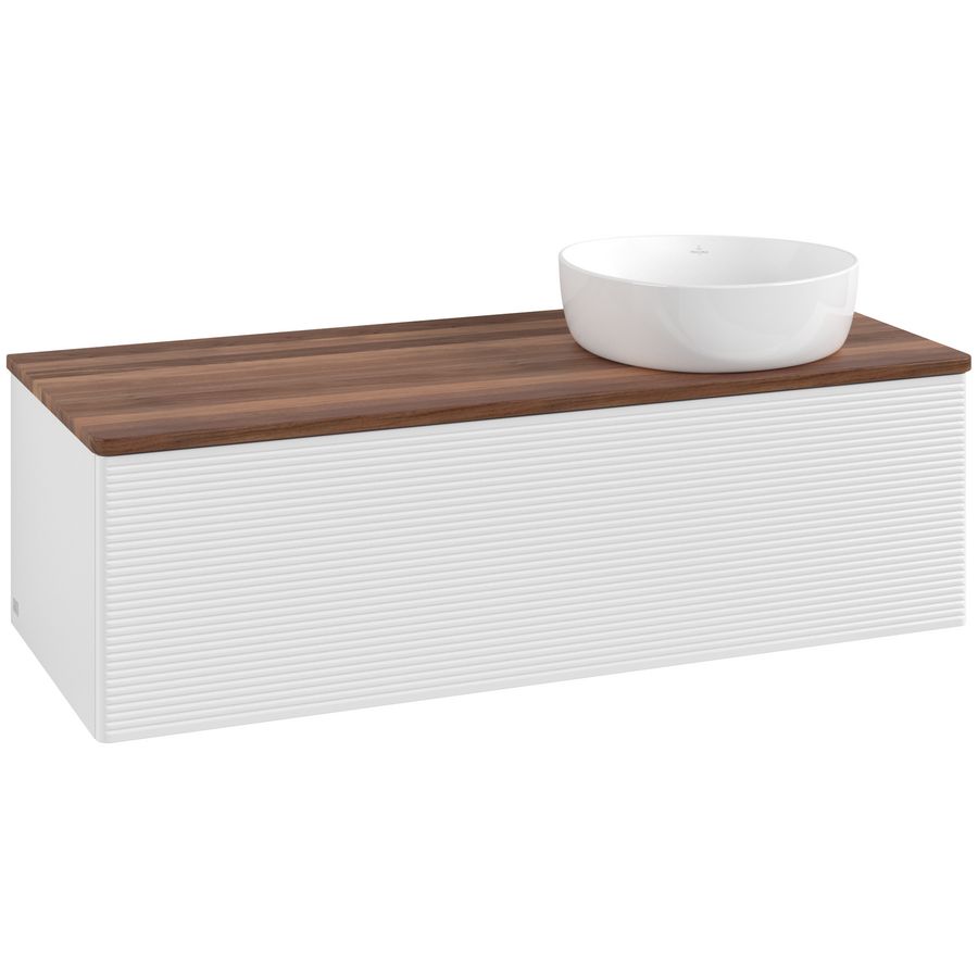 Wastafelonderkast Antao 1200x360x500mm G.White.L K34112GF