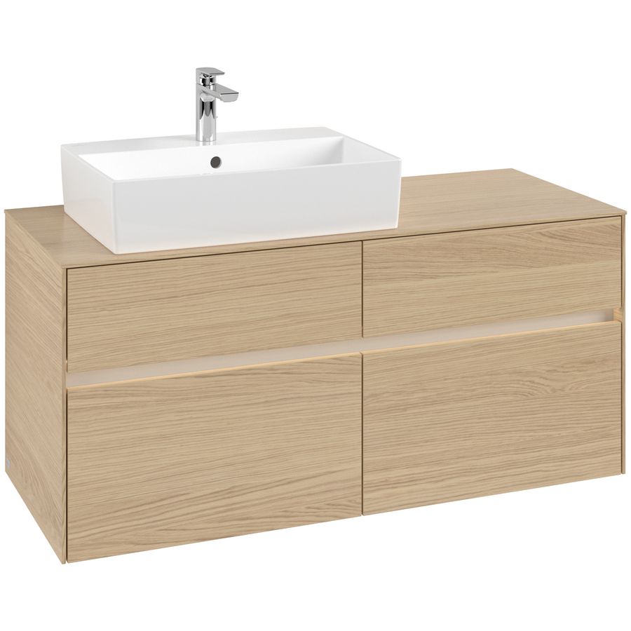 Wastafelonderkast Collaro 1200x548x500mm Nord.Oak C129B0VJ