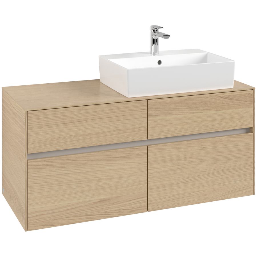 Wastafelonderkast Collaro 1200x548x500mm Nord.Oak C13000VJ