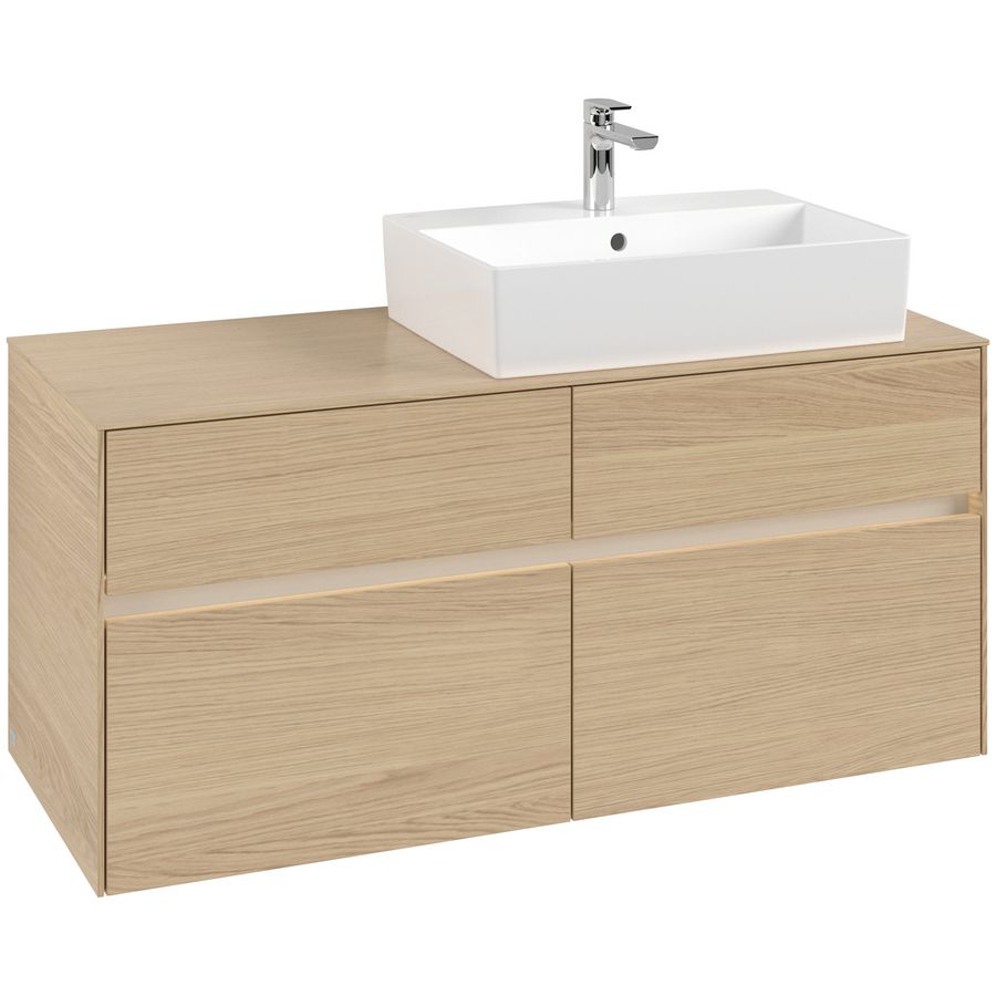 Wastafelonderkast Collaro 1200x548x500mm Nord.Oak C130B0VJ
