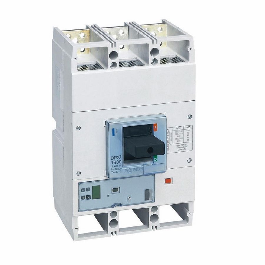 Vermogensschakelaar 1600 ELE S1 1600A 3-polig 70kA DPX3