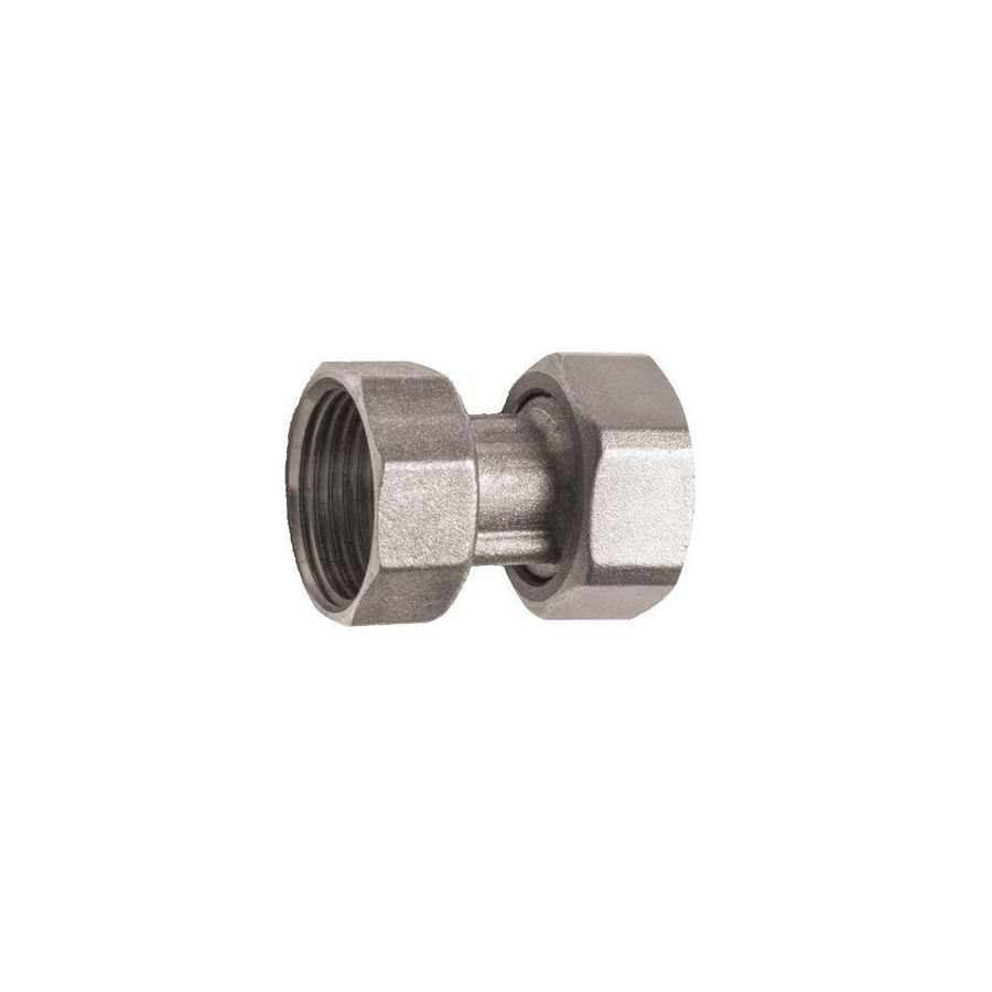 Uitbreidingskoppeling verdeler SET F 1"-wartel 1" nikkel