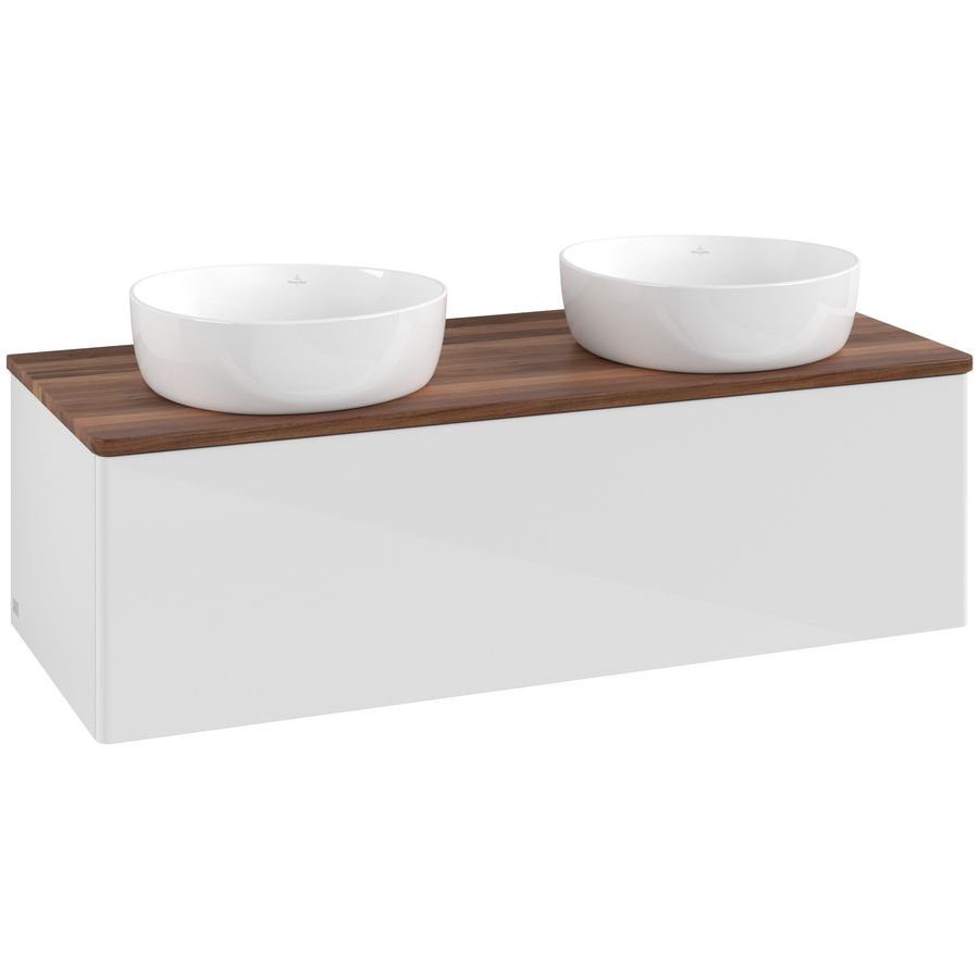 Wastafelonderkast Antao 1200x360x500mm G.White.L K35012GF