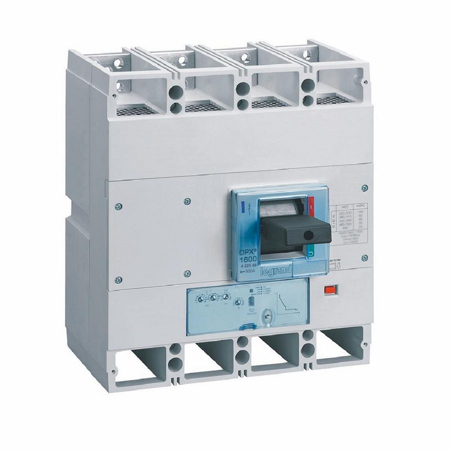 Vermogensschakelaar 1600 ELE S1 800A 4-polig 36kA DPX3