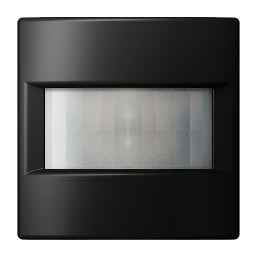 Sensorafdekking universeel 1,10M LS mat zwart KNX