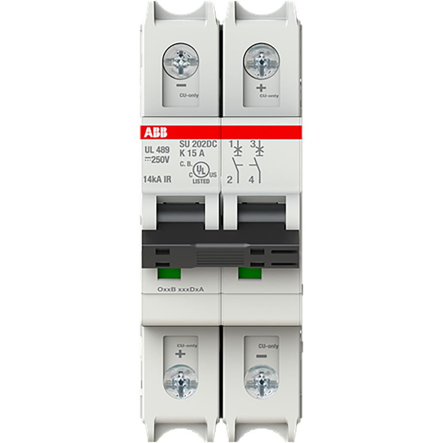 Automaat SU202DC-K15 MCB