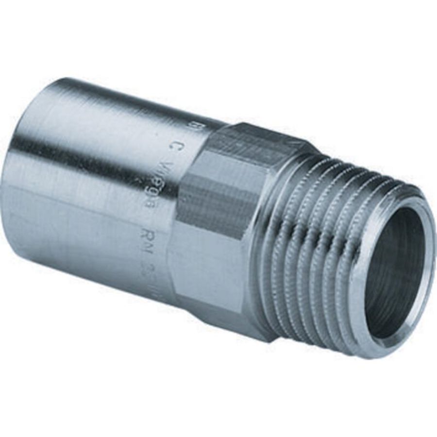 Insteekstuk Prestabo spie 18x1/2" bt. 1111.1 VVE=5