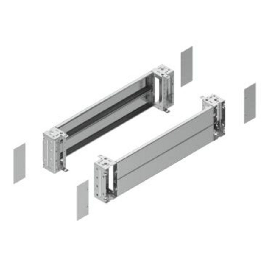 Sokkel voor frontpaneel 1200x200mm RVS 304L Spacial