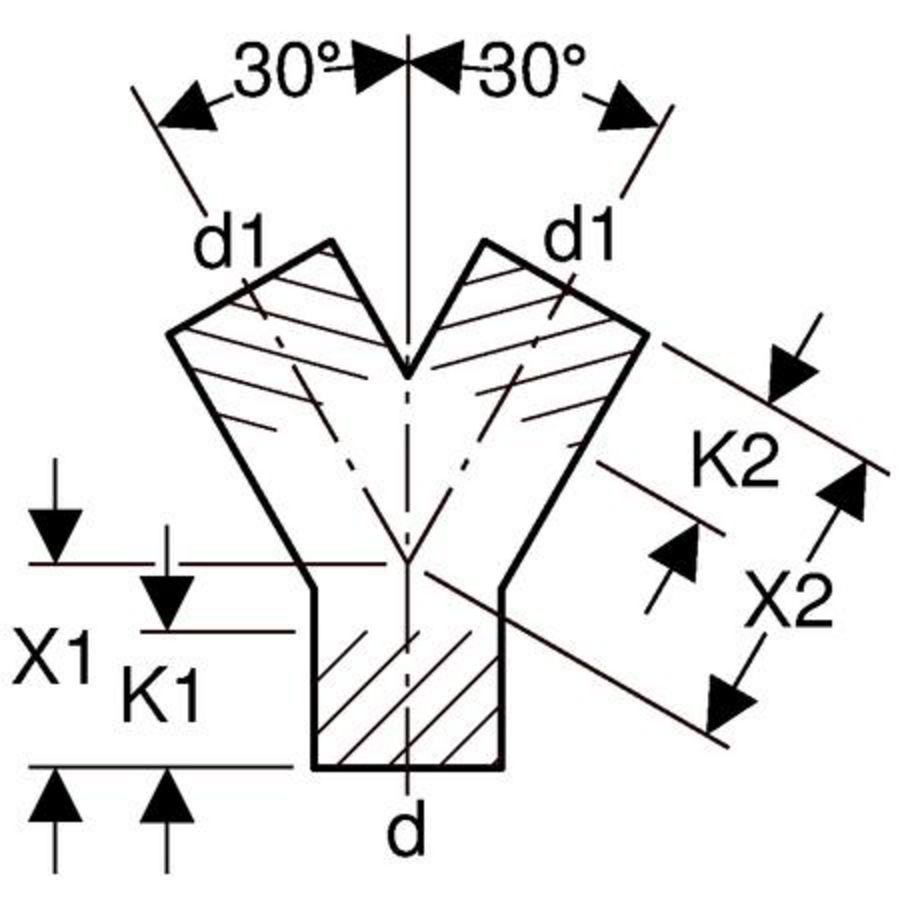 Polyethyleen (PE) broek T-stuk 2x 30° 110mm