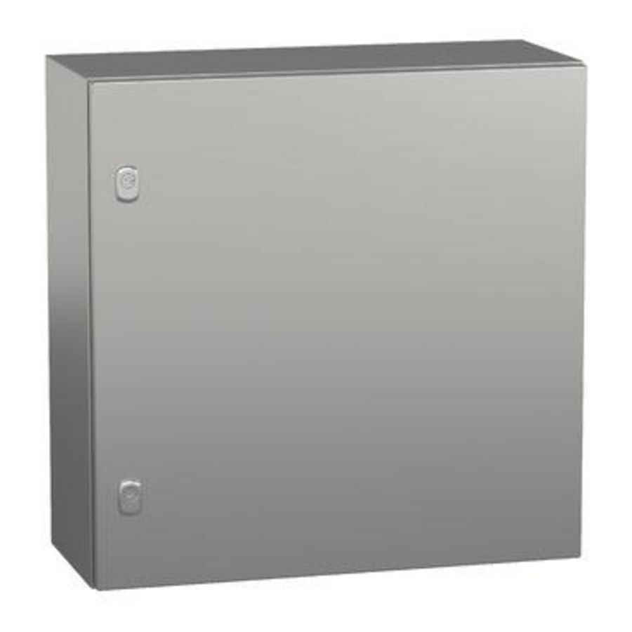 Kast Volle deur 600x600x250mm RVS 304L Scotch Br Spacial S3X