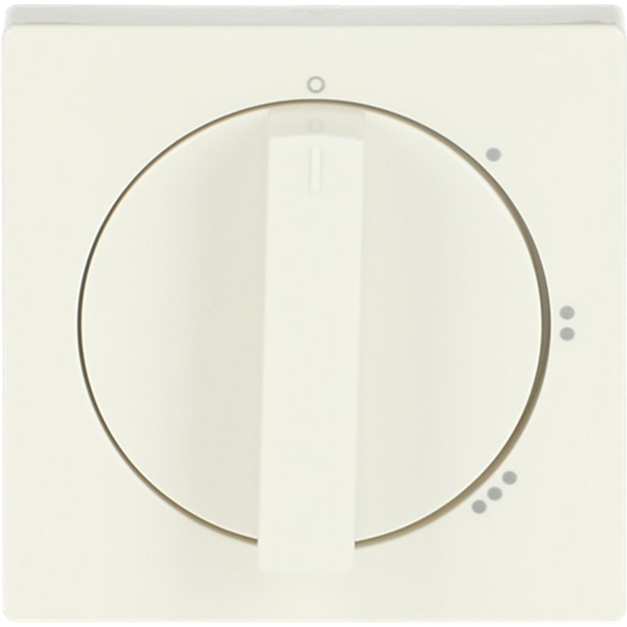 Centraalplaat v 3 standen schak 2710U s-ivoorwit