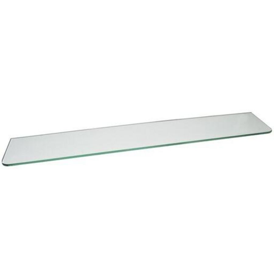 Glasplaat voor planchet, kristalglas helder, 700mm, (S5010)