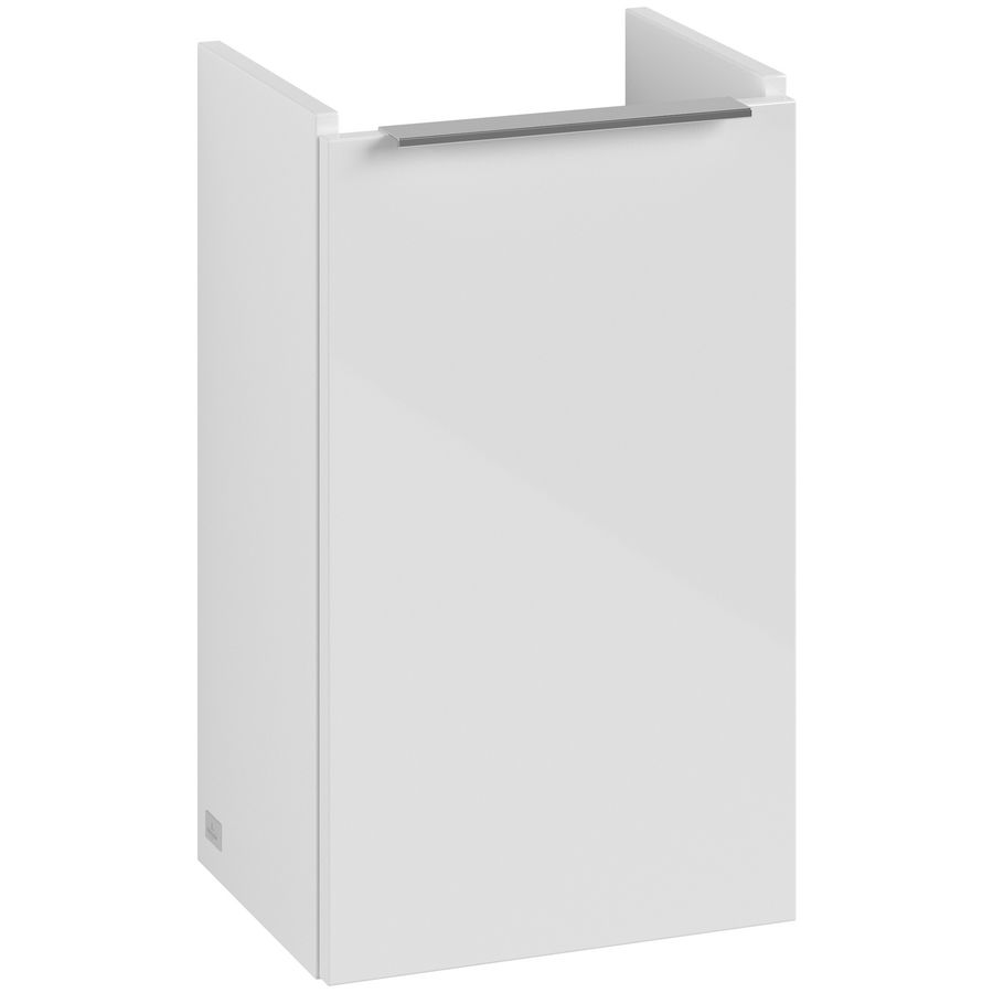Wastafelonderkastkast ARCHITECTURA 310x520x243mm White B87900VS greep alu. glans