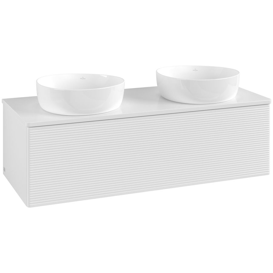 Wastafelonderkast Antao 1200x360x500mm G.White.L K35150GF