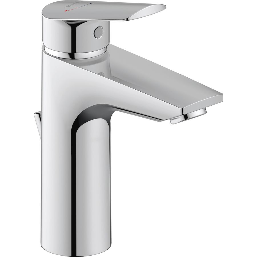 No.1 Wastafelmengkraan eengreeps Chroom 46x144x184mm waste/koude