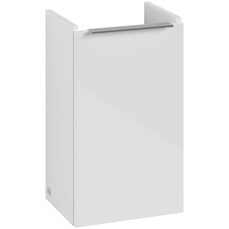 Wastafelonderkastkast ARCHITECTURA 310x520x243mm White B87901VS greep Volcano Black