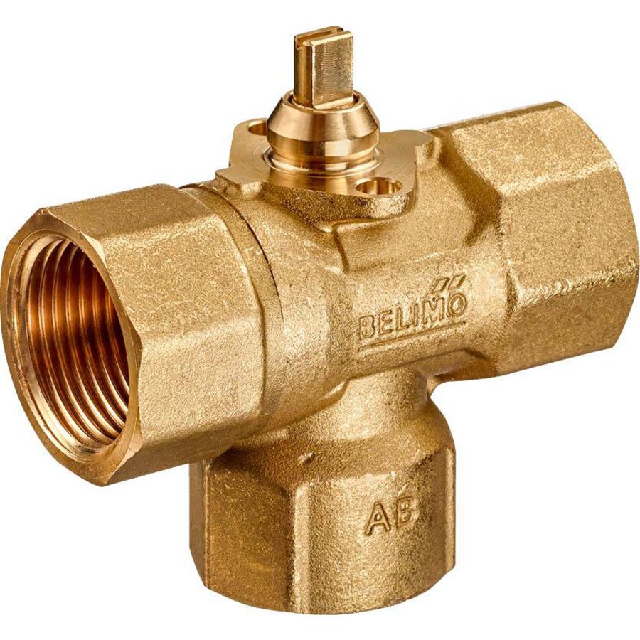 Zoneklep omschakelaar 3-weg DN25 binnendr. Rp 1" PN25 ps160