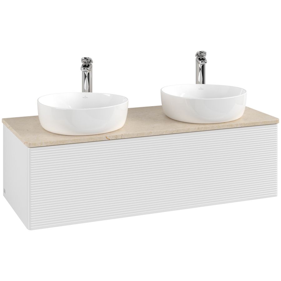 Wastafelonderkast Antao 1200x360x500mm G.White.L K35153GF