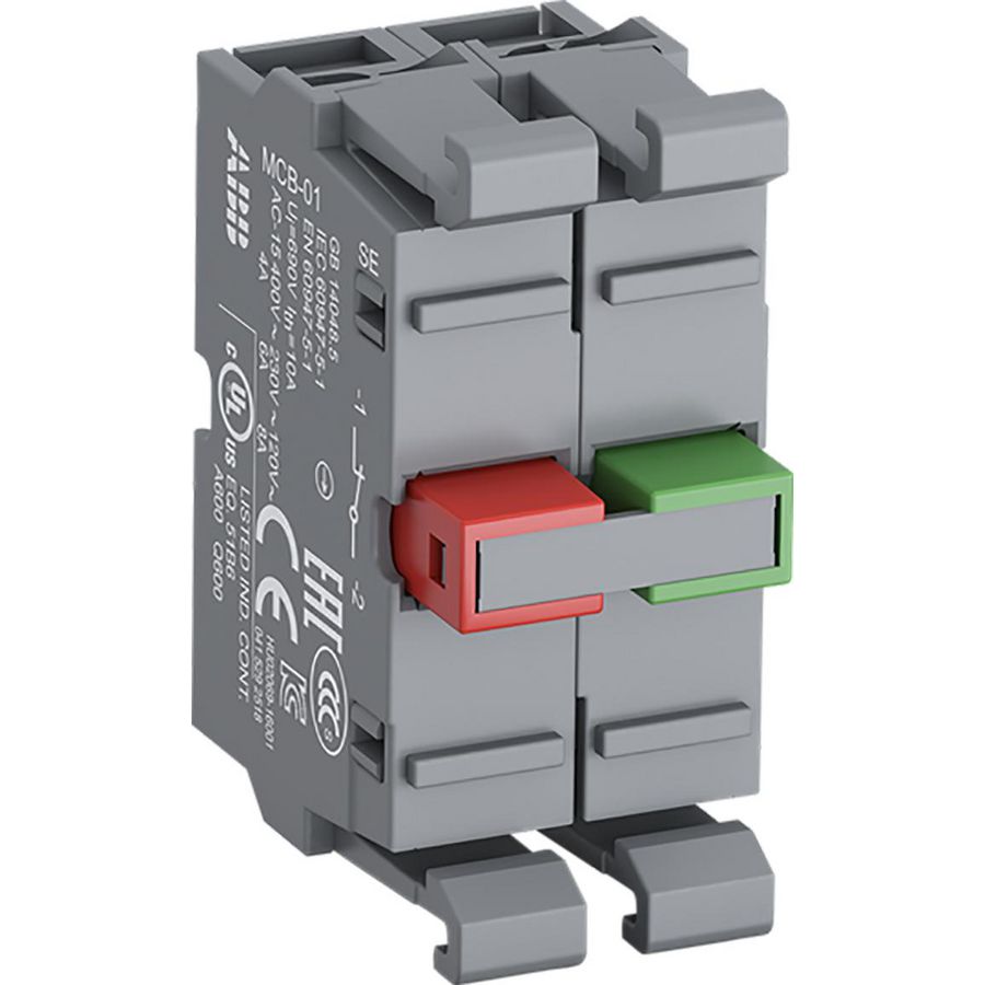 Hulpcontactblok contaktlichaam 1 no/1 nc vervanger SK616005