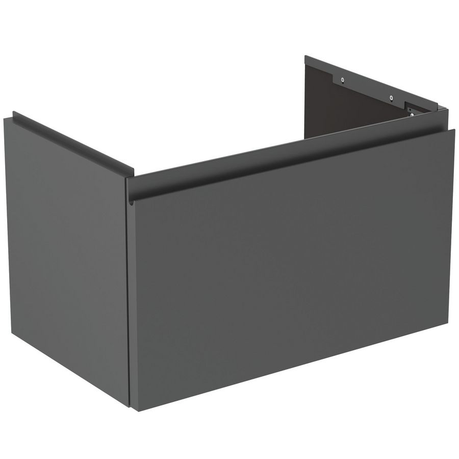 Wastafelmeubel 600x375x370mm matt anthracite 1 lade Finesse