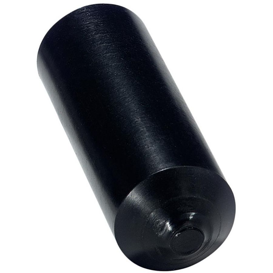 Krimp eindkap+lijm 25mm naar 9mm Lengte 69mm Zwart VVE=50