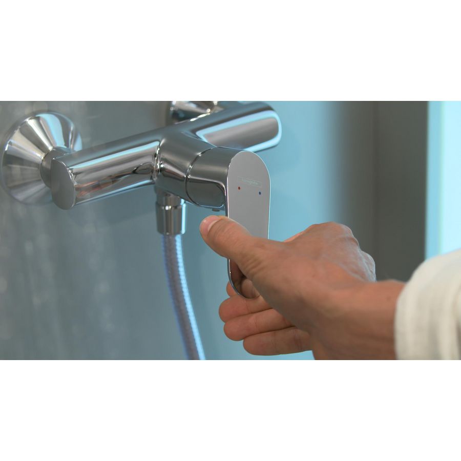 Focus douchekraan chroom 1-hendel hoh 150mm incl. S-koppelingen